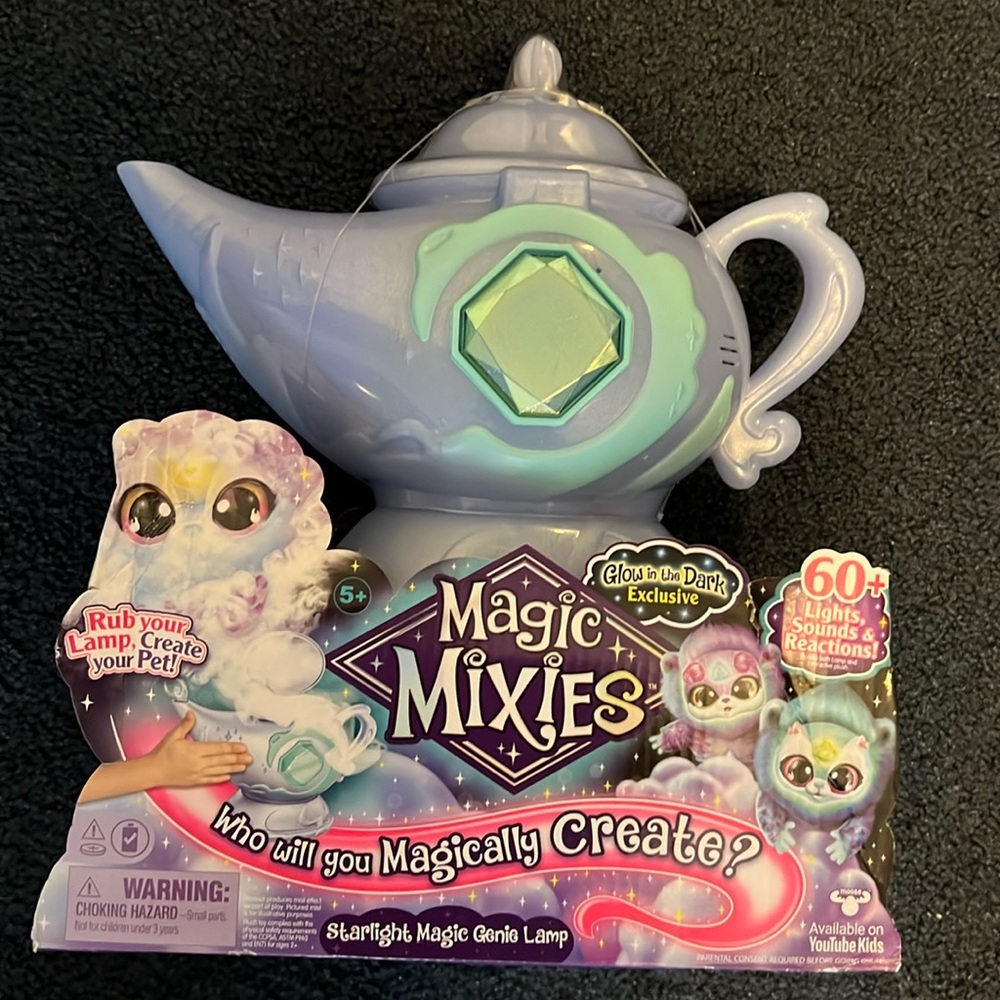 Magic Mixie’s Genie lamp